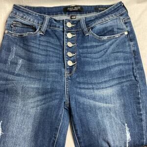 Judy Blue JB88477 Skinny Fit Blue Jeans Size 7/28
